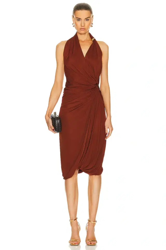 Bottega Veneta Light Weight Viscose Jersey Dress