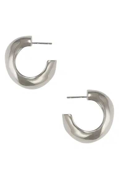 AGMES Small Celia Hoop Earrings | Thumbnail 2
