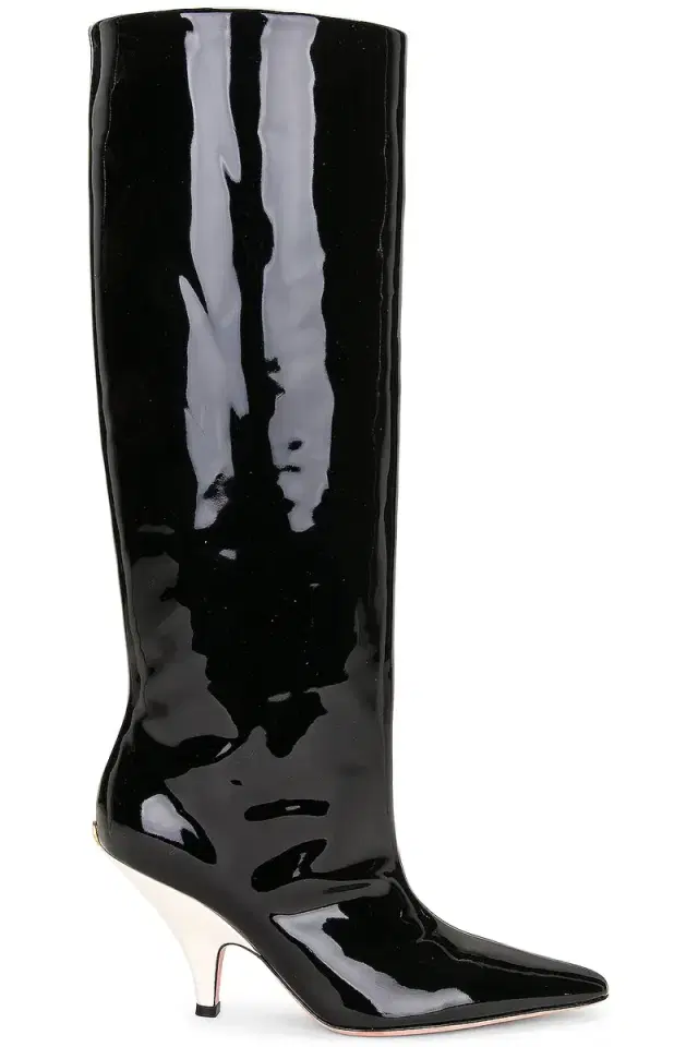 Kika Patent Knee High Boot