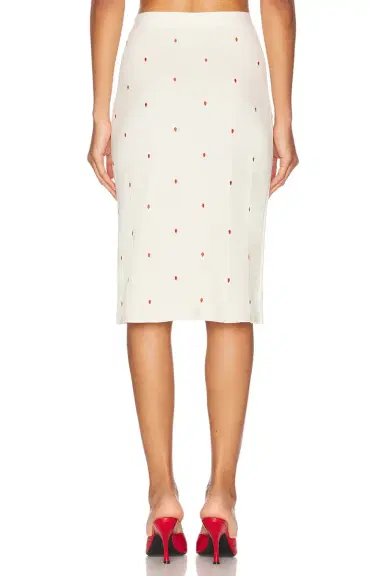 Bottega Veneta High Waisted Midi Skirt | Thumbnail 4