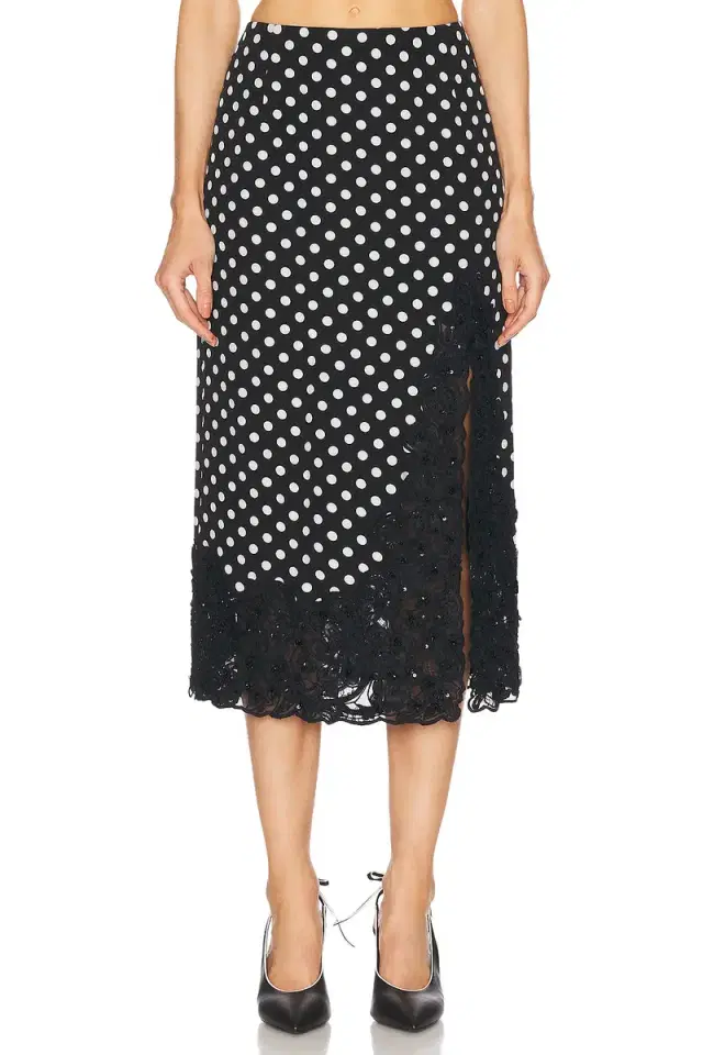 Embellished Midi Skirt