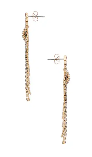 Ettika Crystal Fringe Earrings | Thumbnail 2 Ettika Crystal Fringe Earrings | Thumbnail 2