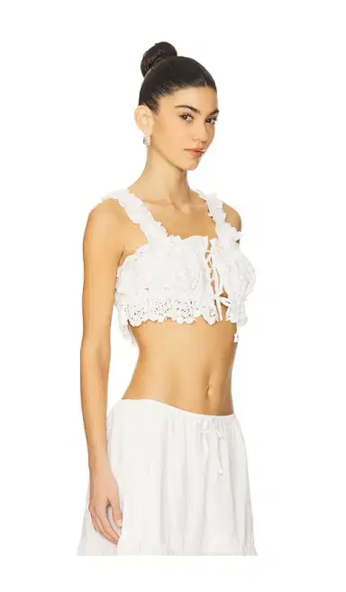 WeWoreWhat Double Tie Top | Thumbnail 2
