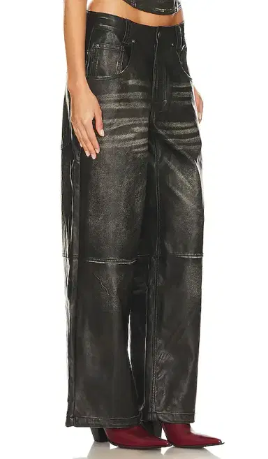 Jaded London Distressed Faux Leather Colossus Pant | Thumbnail 2 Jaded London Distressed Faux Leather Colossus Pant | Thumbnail 2