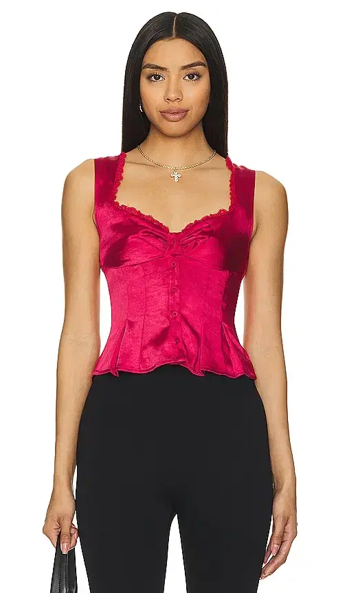 Mina Bustier Top