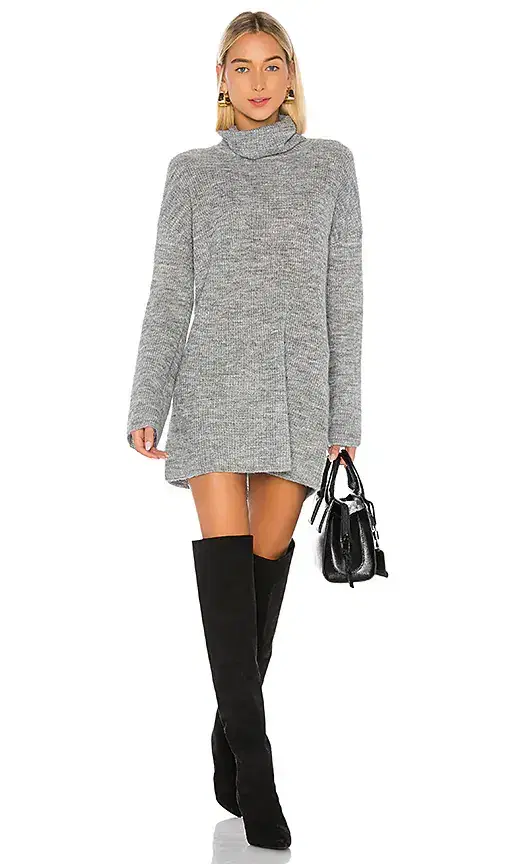 L'Academie Sable Sweater Dress. - size S (also