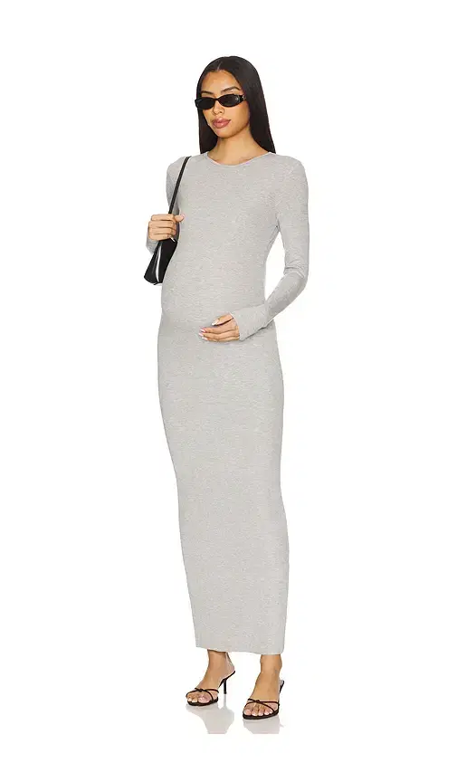 BUMPSUIT Soft Rib Maxi Dress