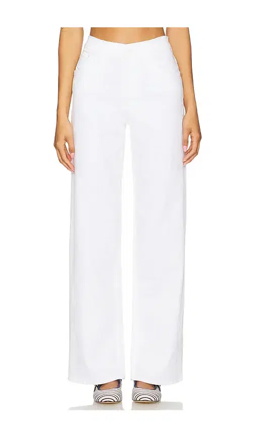 MOTHER The Spinner Zip Sneak Jeans