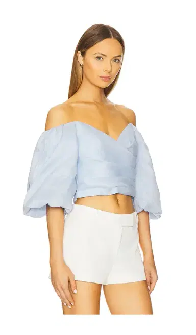 Bardot Eva Linen Top | Thumbnail 2 Bardot Eva Linen Top | Thumbnail 2