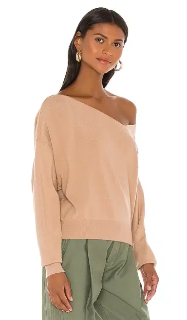 Line & Dot Favorite Off Shoulder Sweater | Thumbnail 2
