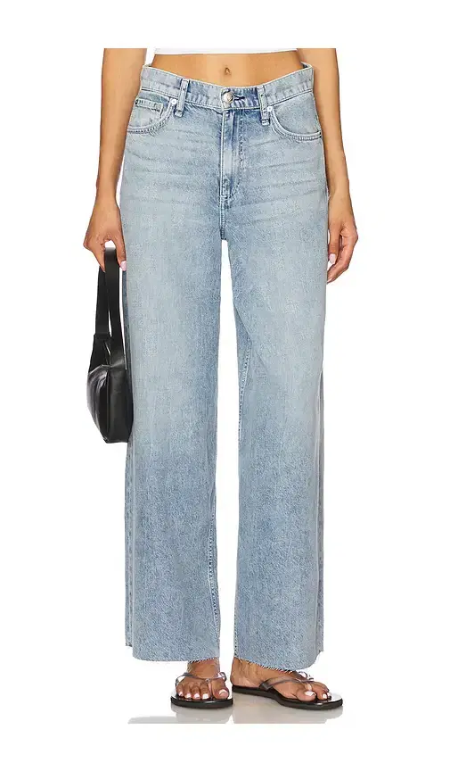 Rag & Bone Featherweight Sofie High Rise Wide Leg Jeans
