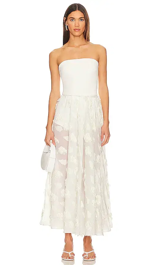 SELMACILEK Strapless Maxi Dress