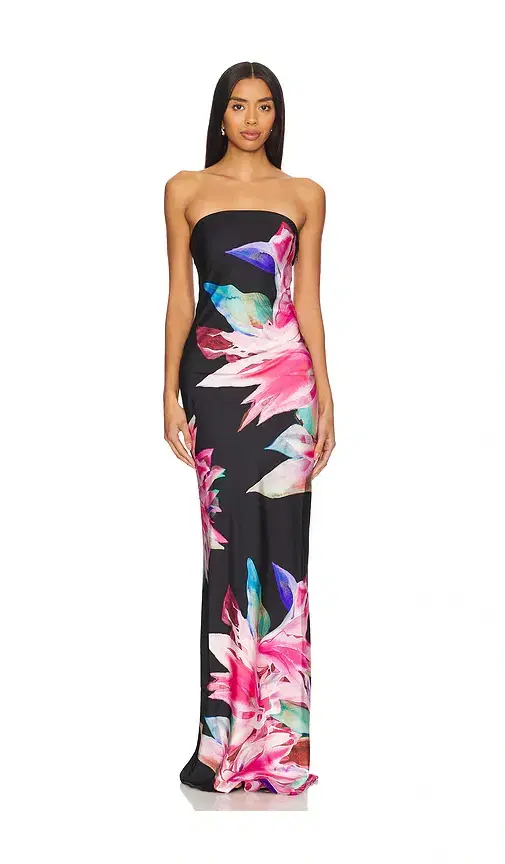 ROCOCO SAND Strapless Maxi Dress