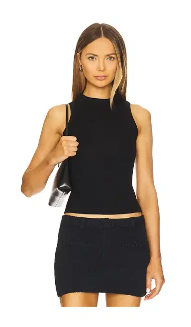 Aya Muse Jersey High Neck Tank Top | Thumbnail 1 Aya Muse Jersey High Neck Tank Top | Thumbnail 1