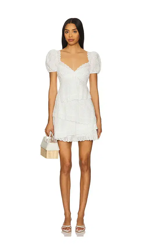 For Love & Lemons Rosalyn Mini Dress