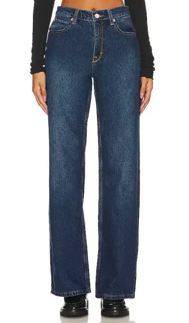 Free People x We The Free Tinsley Baggy High Rise Jeans | Thumbnail 1