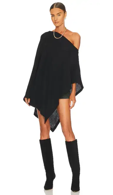 Enza Costa Cashmere Poncho | Thumbnail 1