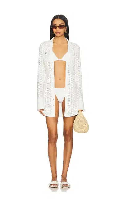 Stone Cold Fox x REVOLVE Lala Eyelet Dress | Thumbnail 2 Stone Cold Fox x REVOLVE Lala Eyelet Dress | Thumbnail 2