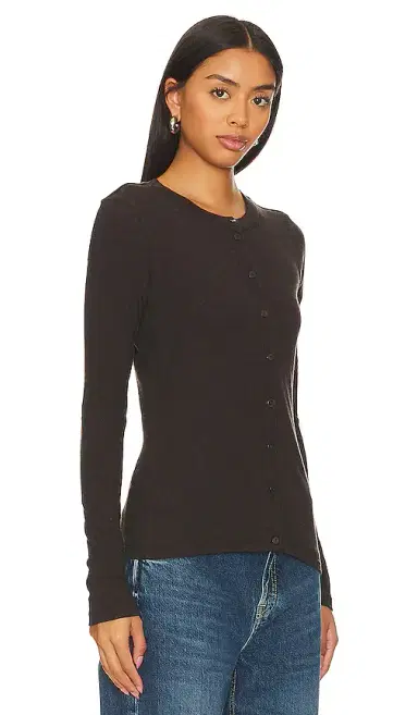ENZA COSTA Cashmere Long Sleeve Cardigan | Thumbnail 2 ENZA COSTA Cashmere Long Sleeve Cardigan | Thumbnail 2