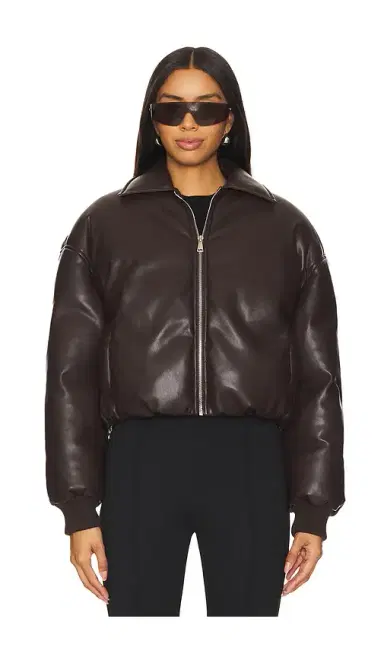 superdown Sanja Faux Leather Jacket | Thumbnail 1 superdown Sanja Faux Leather Jacket | Thumbnail 1
