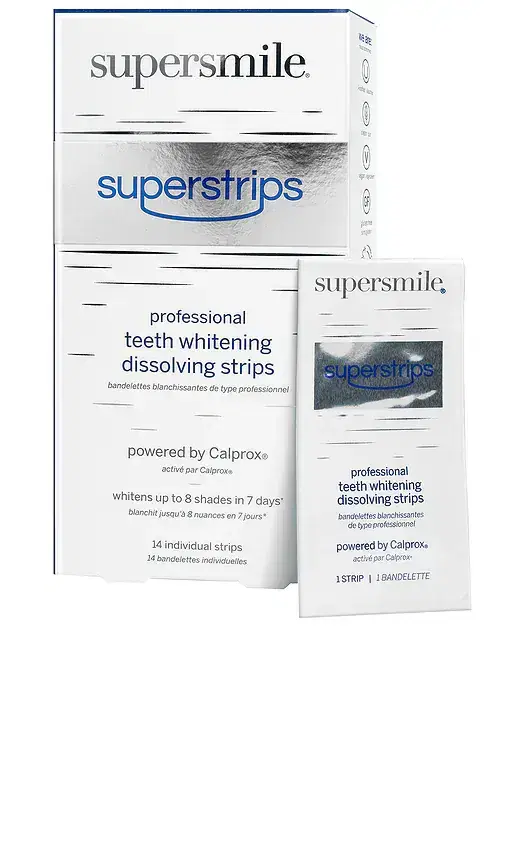 supersmile Superstrips Teeth Whitening Dissolving Strips