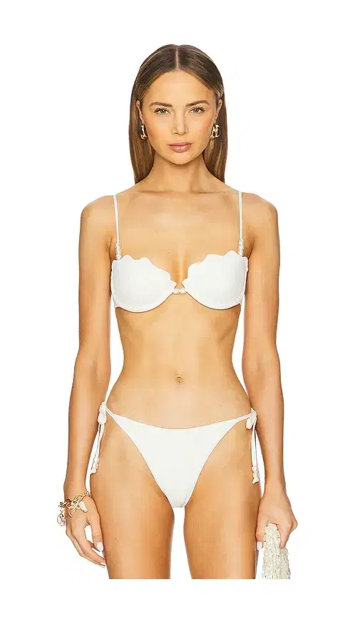 LSPACE Sunrise Seashell Bikini Top