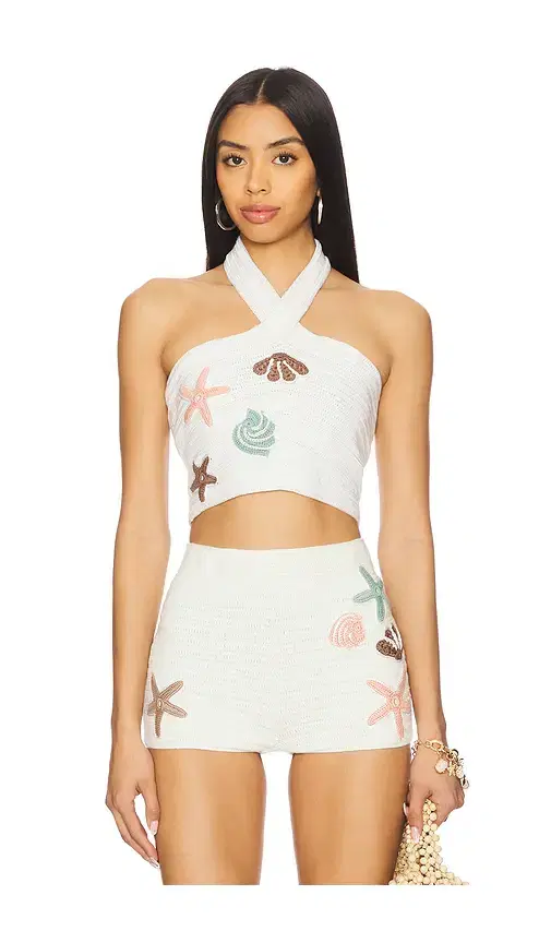 My Beachy Side X Revolve Crochet Top