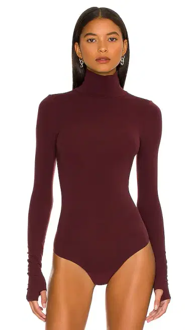 Commando Ballet Turtleneck Bodysuit With Thumb Holes | Thumbnail 2