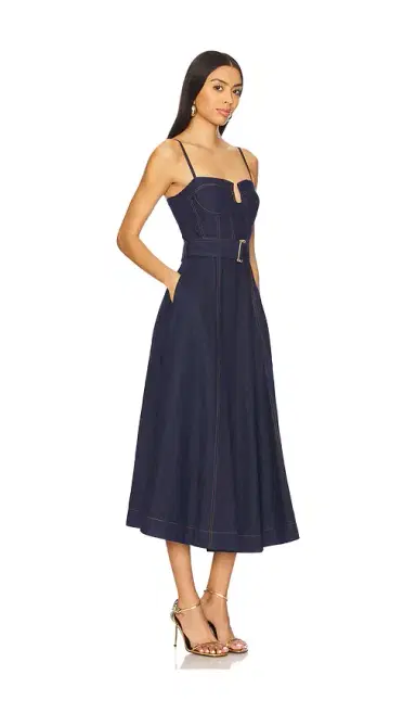 Karina Grimaldi Maverick Denim Dress | Thumbnail 2 Karina Grimaldi Maverick Denim Dress | Thumbnail 2
