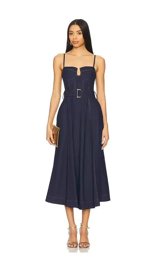 Karina Grimaldi Maverick Denim Dress