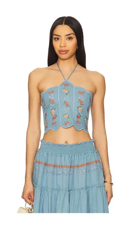 Agua Bendita x REVOLVE Serenity Crop Top