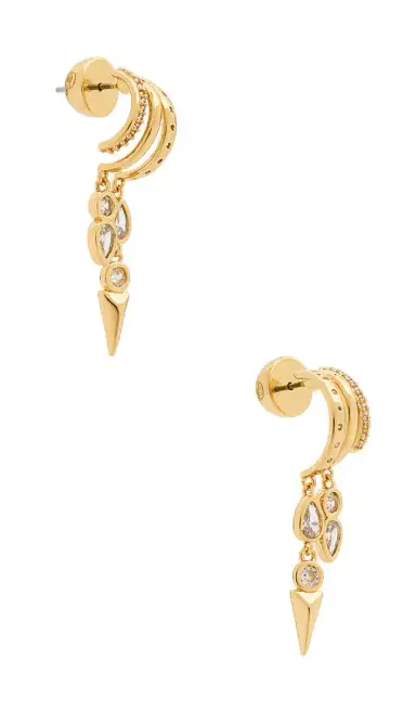 Ettika Royal Crystal Drop Earrings | Thumbnail 2