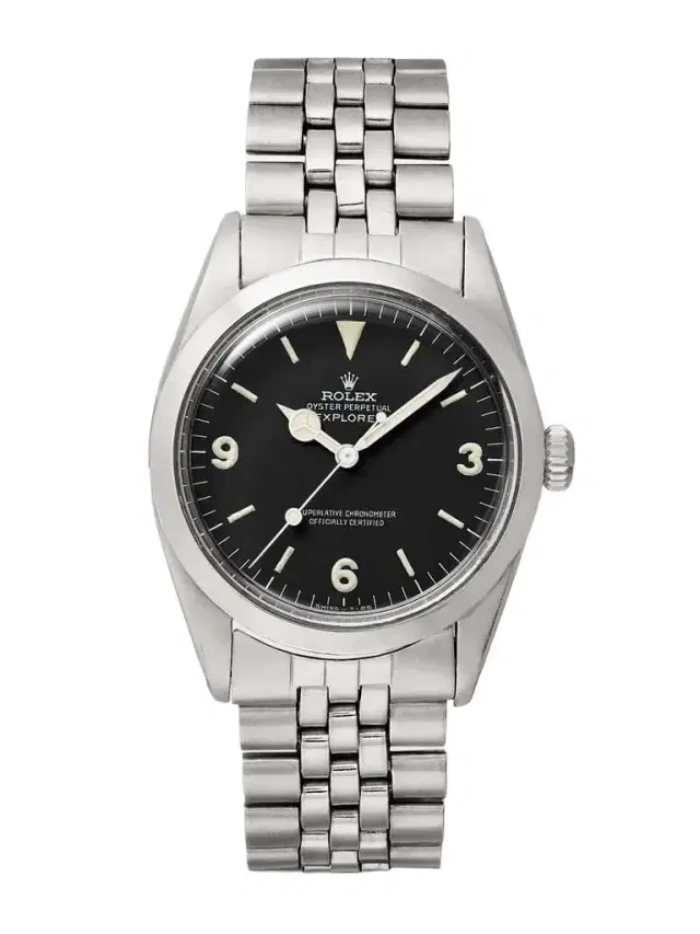 + Rolex Vintage 1967 Explorer I Automatic 36mm Stainless Steel Watch