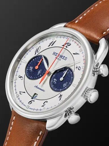 Hermès Timepieces Arceau Automatic Chronograph Stainless Steel Watch, Ref. W404113WW00 - Men | Thumbnail 3 Hermès Timepieces Arceau Automatic Chronograph Stainless Steel Watch, Ref. W404113WW00 - Men | Thumbnail 3