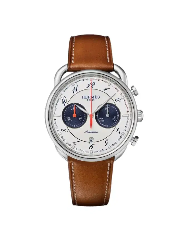 Hermès Timepieces Arceau Automatic Chronograph Stainless Steel Watch, Ref. W404113WW00 - Men