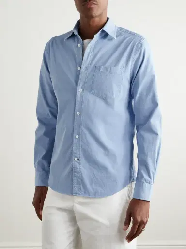 dunhill Sea Island Cotton-Twill Shirt - Men | Thumbnail 3 dunhill Sea Island Cotton-Twill Shirt - Men | Thumbnail 3