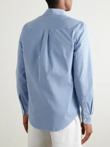 dunhill Sea Island Cotton-Twill Shirt - Men | Thumbnail 4 dunhill Sea Island Cotton-Twill Shirt - Men | Thumbnail 4