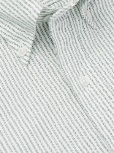 Drake's Button-Down Collar Striped Cotton Oxford Shirt - Men | Thumbnail 5