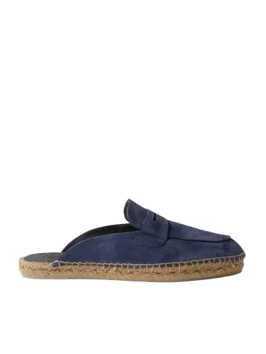 Castañer Nando Suede Backless Espadrilles - Men | Thumbnail 1