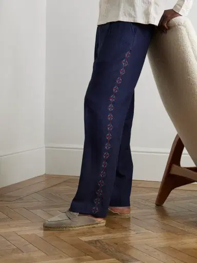Castañer Nando Suede Backless Espadrilles - Men | Thumbnail 2