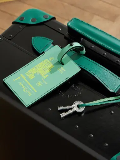 Globe-Trotter Aston Martin F1 Limited Edition Leather-Trimmed Vulcanised Fibreboard Carry-On Suitcase - Men | Thumbnail 6 Globe-Trotter Aston Martin F1 Limited Edition Leather-Trimmed Vulcanised Fibreboard Carry-On Suitcase - Men | Thumbnail 6