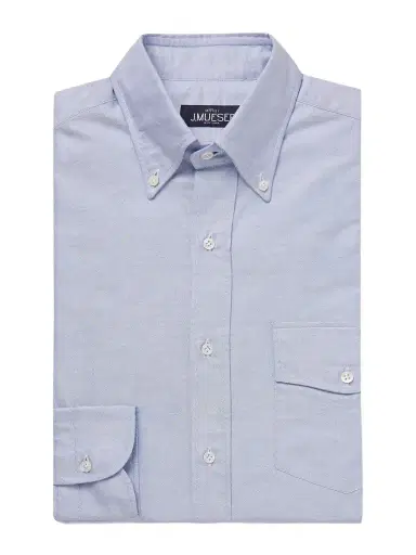 J. Mueser Slim-Fit Button-Down Collar Cotton Oxford Shirt - Men | Thumbnail 1