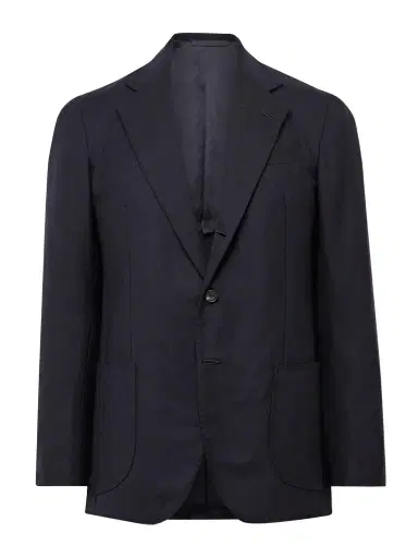J. Mueser Waverly Wool-Hopsack Blazer - Men | Thumbnail 1 J. Mueser Waverly Wool-Hopsack Blazer - Men | Thumbnail 1