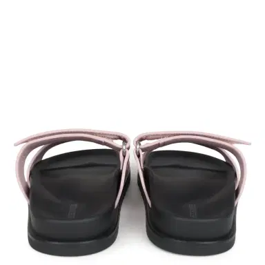 HERMÈS Hermes Chypre Techno Sandals Rose Cancan Calfskin Palladium Hardware 35 EU | Thumbnail 6