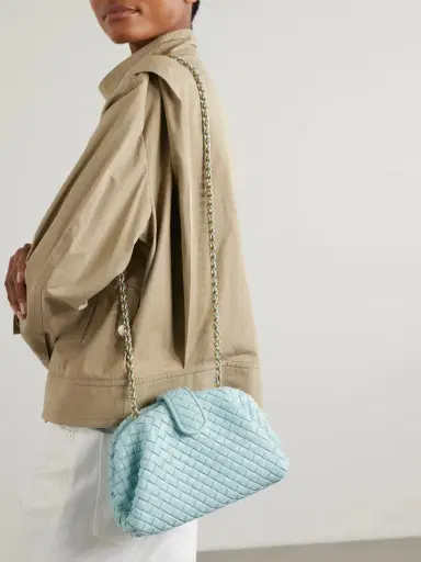 Bottega Veneta Lauren 1980 Small Intrecciato Leather Clutch | Thumbnail 5 Bottega Veneta Lauren 1980 Small Intrecciato Leather Clutch | Thumbnail 5