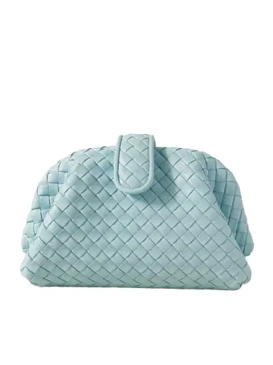 Bottega Veneta Lauren 1980 Small Intrecciato Leather Clutch | Thumbnail 1 Bottega Veneta Lauren 1980 Small Intrecciato Leather Clutch | Thumbnail 1