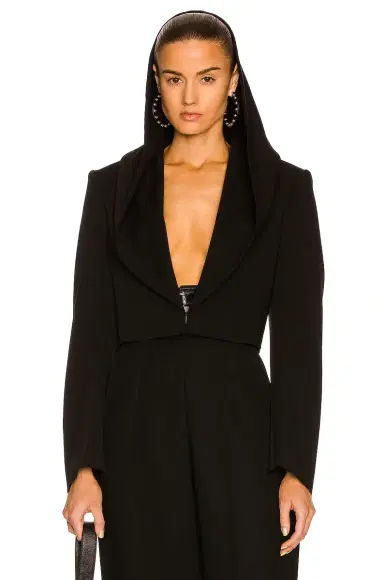Alaïa Hooded Short Jacket | Thumbnail 2