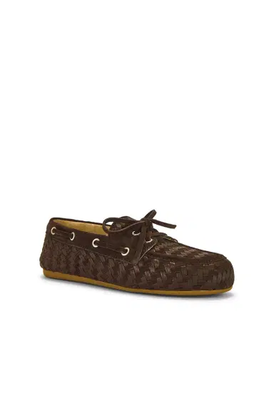 Miu Miu Leather Moccasin | Thumbnail 2 Miu Miu Leather Moccasin | Thumbnail 2