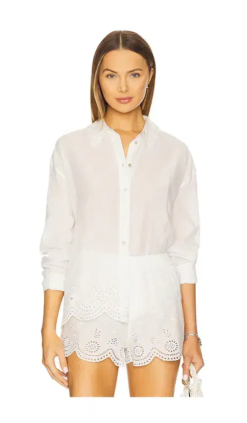 LoveShackFancy Orsay Top