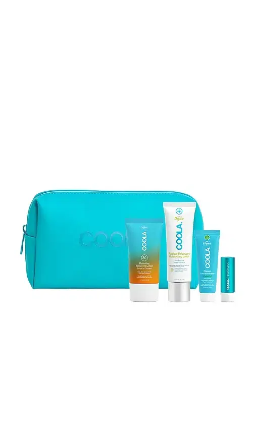 COOLA 4 Piece Organic Suncare Travel Set